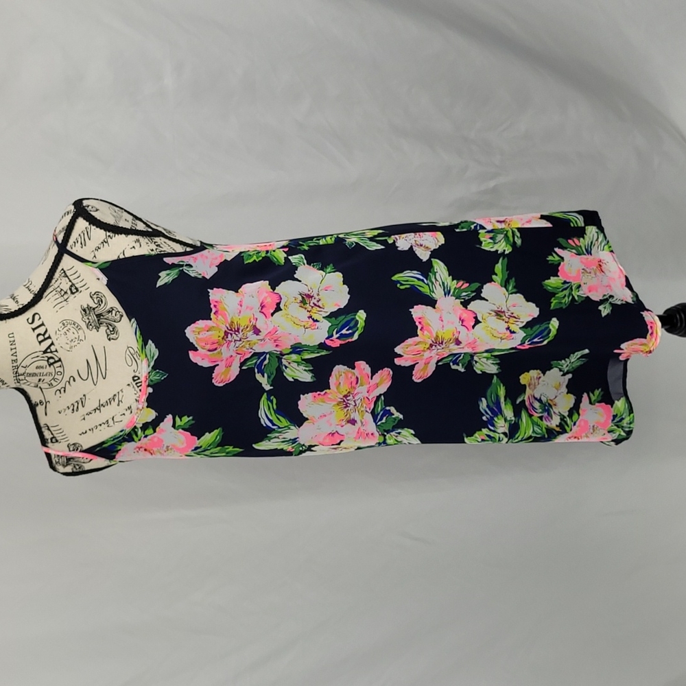 {Norah} Navy Floral Sun ☀ Dress